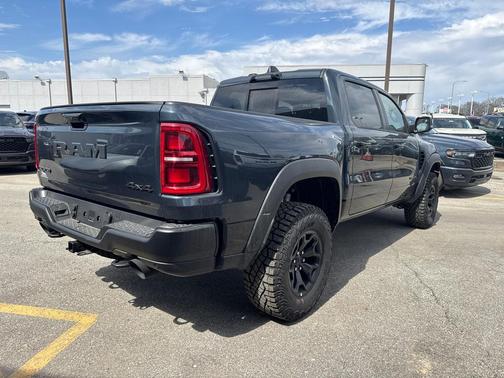 Forged Blue Metallic 2026 RAM 1500 RHO Crew Cab 4x4 5'7' Box