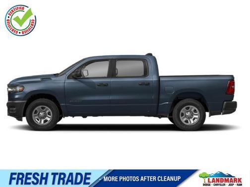 Forged Blue Metallic 2025 RAM 1500 Warlock Crew Cab 4x4 5'7' Box