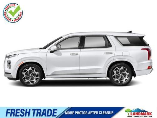Hyper White 2022 Hyundai PALISADE Calligraphy