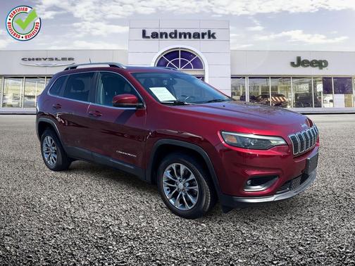 Velvet Red Pearlcoat 2019 Jeep Cherokee Latitude Plus