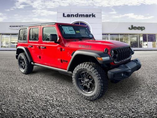 Firecracker Red Clearcoat 2026 Jeep Wrangler Willys