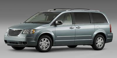 Silver 2008 Chrysler Town & Country Limited