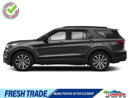 Agate Black Metallic 2021 Ford Explorer ST