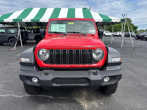Firecracker Red Clearcoat 2026 Jeep Wrangler Sport