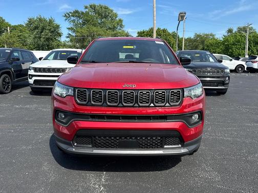 Red Hot Pearlcoat 2026 Jeep Compass Latitude