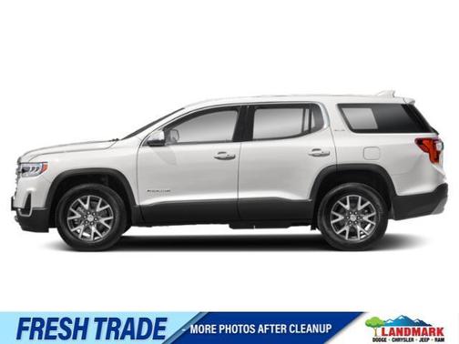 Summit White 2021 GMC Acadia FWD SLE