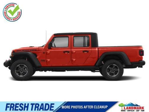 Firecracker Red Clearcoat 2020 Jeep Gladiator Rubicon