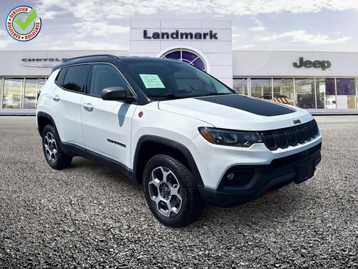 Bright White Clearcoat 2022 Jeep Compass Trailhawk