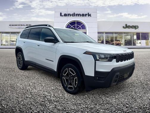 Bright White Clearcoat 2026 Jeep Cherokee Laredo 4x4