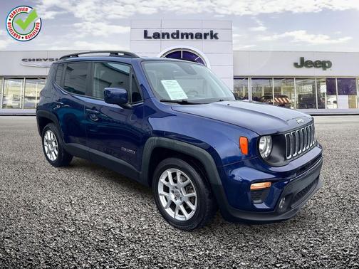 Jetset Blue Clearcoat 2019 Jeep Renegade Latitude