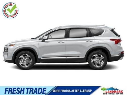 Quartz White 2022 Hyundai SANTA FE SEL 2.4