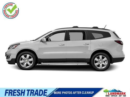 Summit White 2017 Chevrolet Traverse 1LT