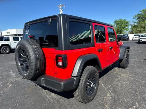 Firecracker Red Clearcoat 2026 Jeep Wrangler Sport