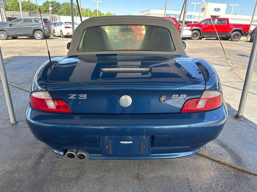 Blue 2000 BMW Z3 2.8 Roadster
