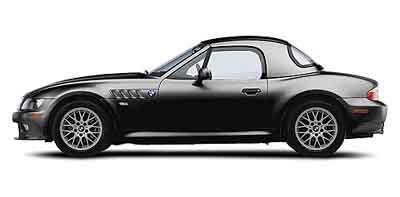 Blue 2000 BMW Z3 2.8 Roadster