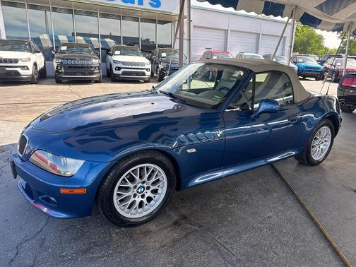 Blue 2000 BMW Z3 2.8 Roadster