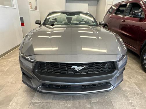 Gray 2024 Ford Mustang EcoBoost