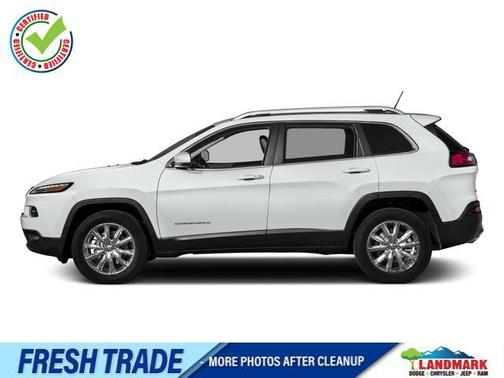 Bright White Clearcoat 2016 Jeep Cherokee Limited