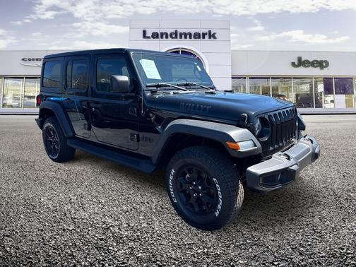 Black Clearcoat 2021 Jeep Wrangler Willys