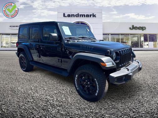 Black Clearcoat 2021 Jeep Wrangler Willys