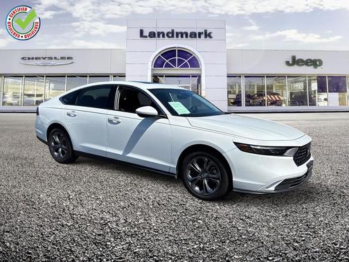 Platinum White Pearl 2024 Honda Accord EX