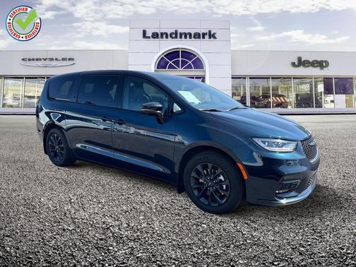Fathom Blue Pearlcoat 2024 Chrysler Pacifica Hybrid S Appearance Pkg