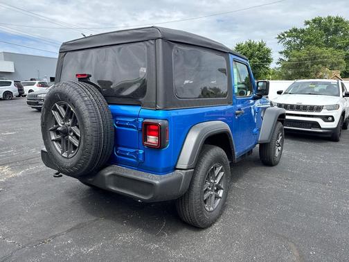Hydro Blue Pearlcoat 2026 Jeep Wrangler Sport
