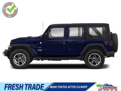 Ocean Blue Metallic Clearcoat 2018 Jeep Wrangler Unlimited Sahara