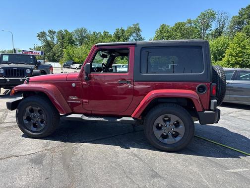 Deep Cherry Red Crystal Pearlcoat 2013 Jeep Wrangler Sahara
