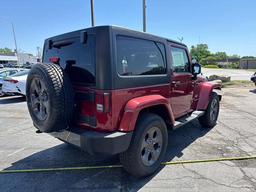 Deep Cherry Red Crystal Pearlcoat 2013 Jeep Wrangler Sahara