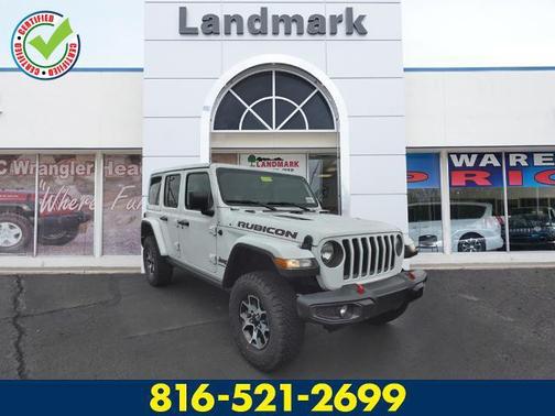 Bright White Clearcoat 2023 Jeep Wrangler Rubicon