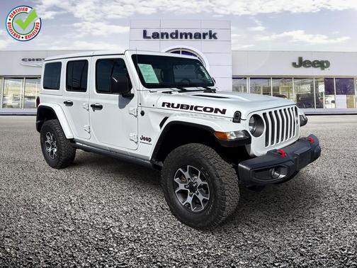 Bright White Clearcoat 2023 Jeep Wrangler Rubicon