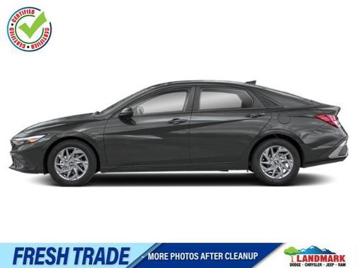 Ecotronic Gray 2024 Hyundai ELANTRA SEL