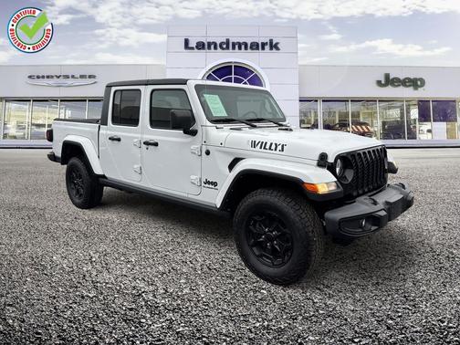Bright White Clearcoat 2022 Jeep Gladiator Willys 4x4