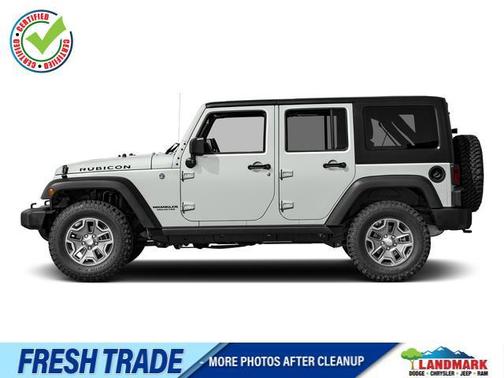 Bright White Clearcoat 2017 Jeep Wrangler Unlimited Rubicon