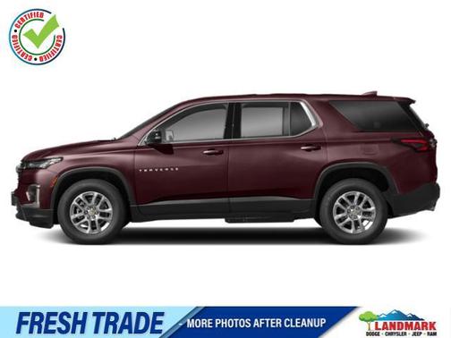 Black Cherry Metallic 2022 Chevrolet Traverse LT Cloth