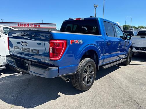 Atlas Blue Metallic 2022 Ford F-150 XLT