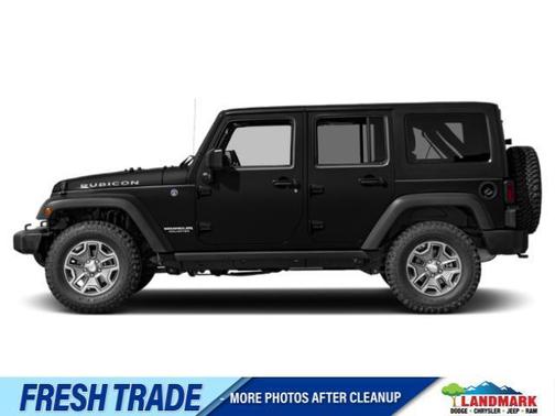 Black Clearcoat 2015 Jeep Wrangler Unlimited Rubicon