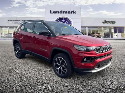 Red Hot Pearlcoat 2026 Jeep Compass Limited