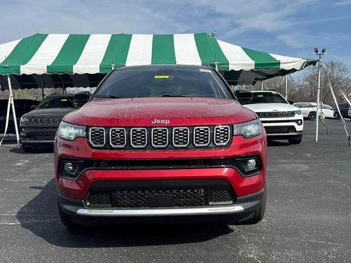 Red Hot Pearlcoat 2026 Jeep Compass Limited