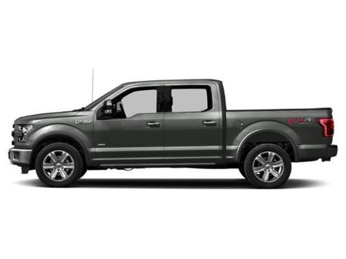 Gray 2015 Ford F-150 Platinum