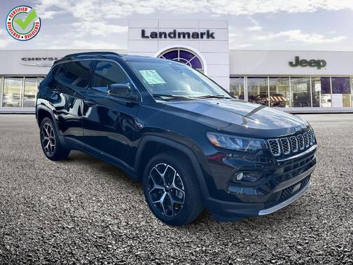 Diamond Black Crystal Pearlcoat 2025 Jeep Compass Limited