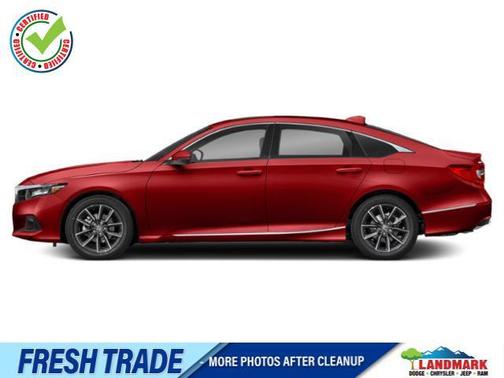 Radiant Red Metallic 2021 Honda Accord EX-L 1.5T