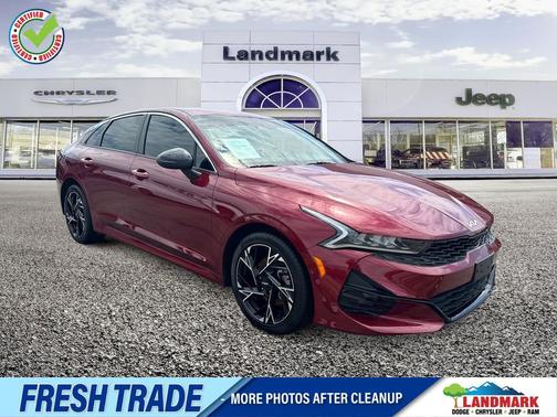Passion Red 2022 Kia K5 GT-Line