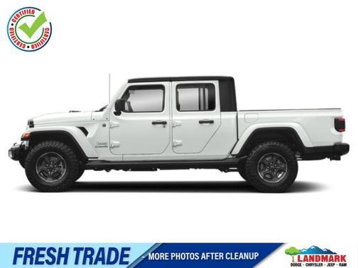 Bright White Clearcoat 2021 Jeep Gladiator Overland