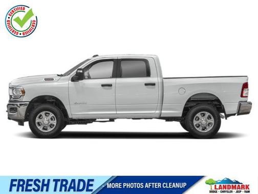 Bright White Clearcoat 2024 RAM 2500 Laramie Crew Cab 4x4 6'4' Box