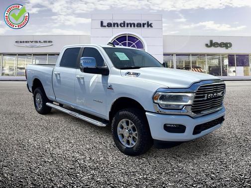 Bright White Clearcoat 2024 RAM 2500 Laramie Crew Cab 4x4 6'4' Box