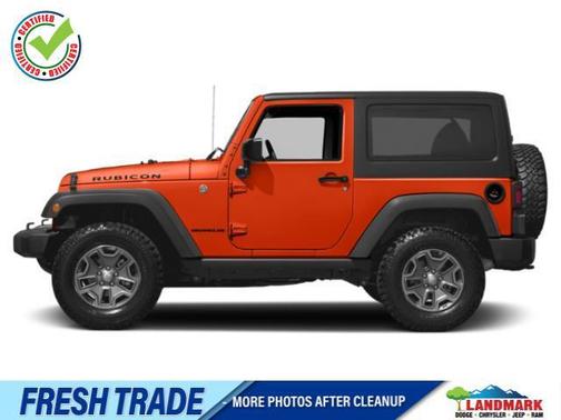 Sunset Orange Pearlcoat 2015 Jeep Wrangler Rubicon