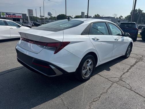 Serenity White 2025 Hyundai ELANTRA SE