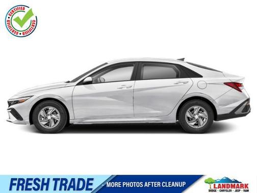 Serenity White 2025 Hyundai ELANTRA SE